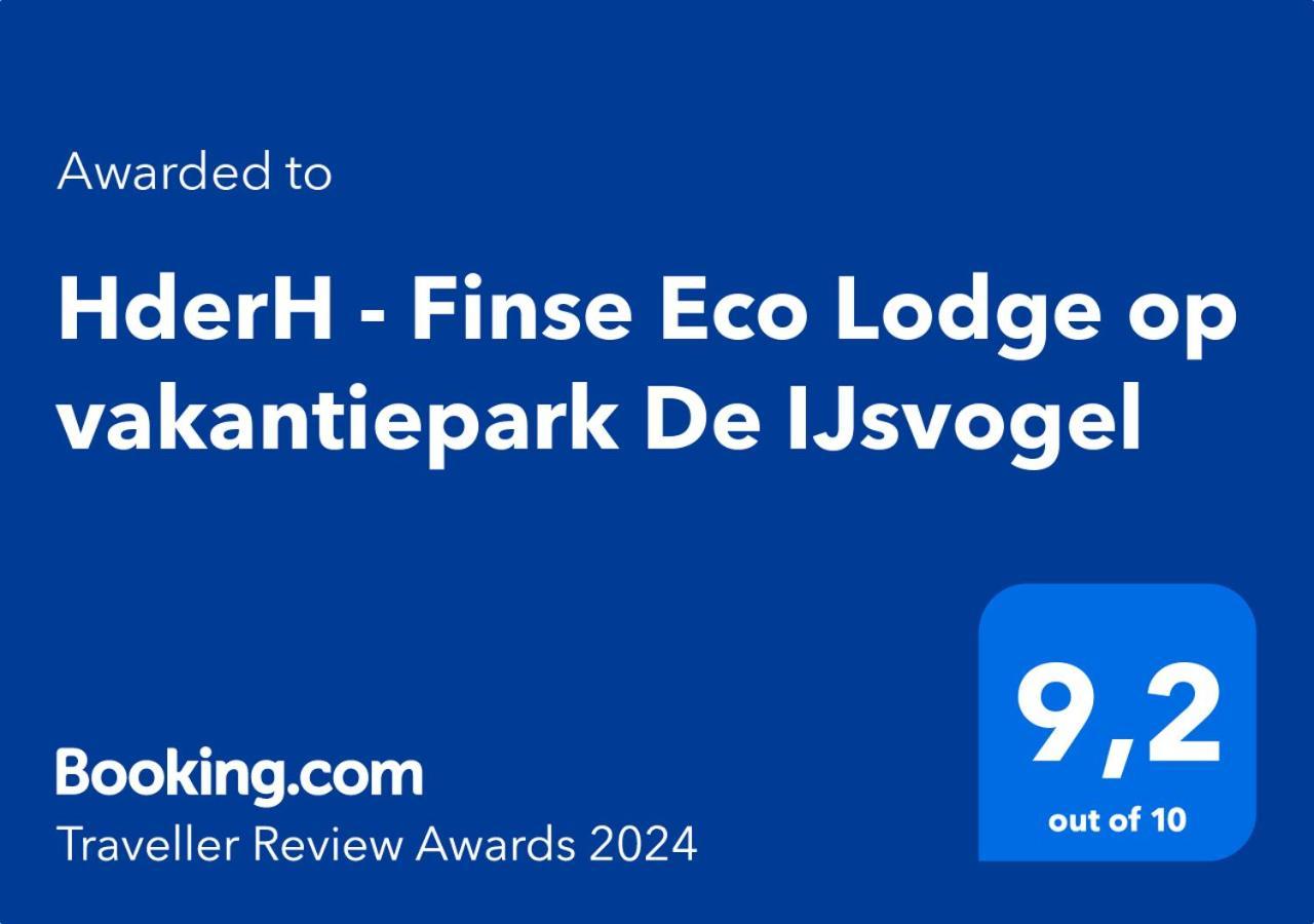 Hderh - Eco Lodge Op Vakantiepark De Ijsvogel, Zwembaden, Kids Fun, Natuur En Rust Voorthuizen Extérieur photo